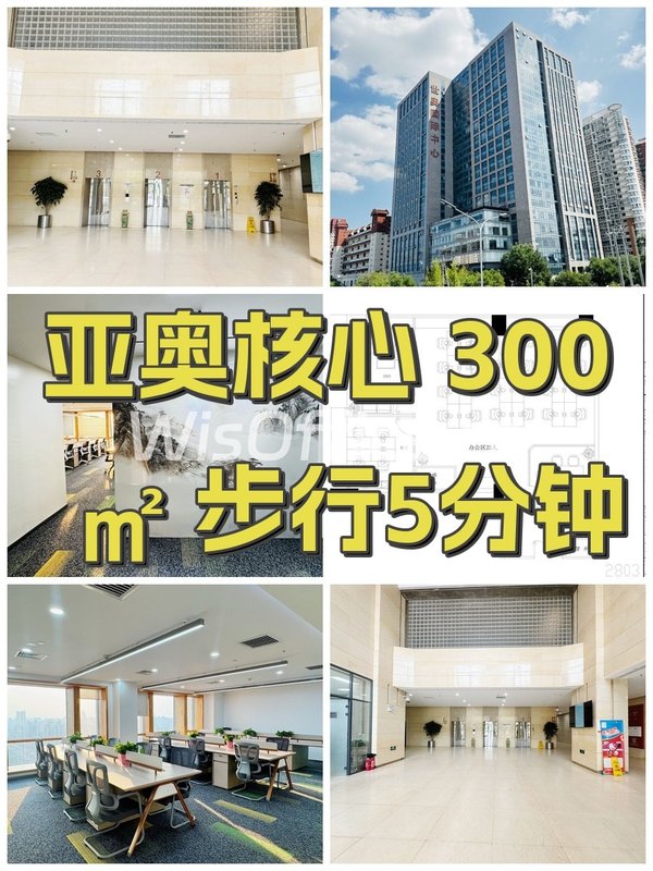 亚奥核心 300㎡ 步行5分钟 - 首图