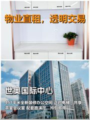 真房｜世奥国际中心 |451平｜4.98元｜正对电梯爽不爽？ - 缩略图 1