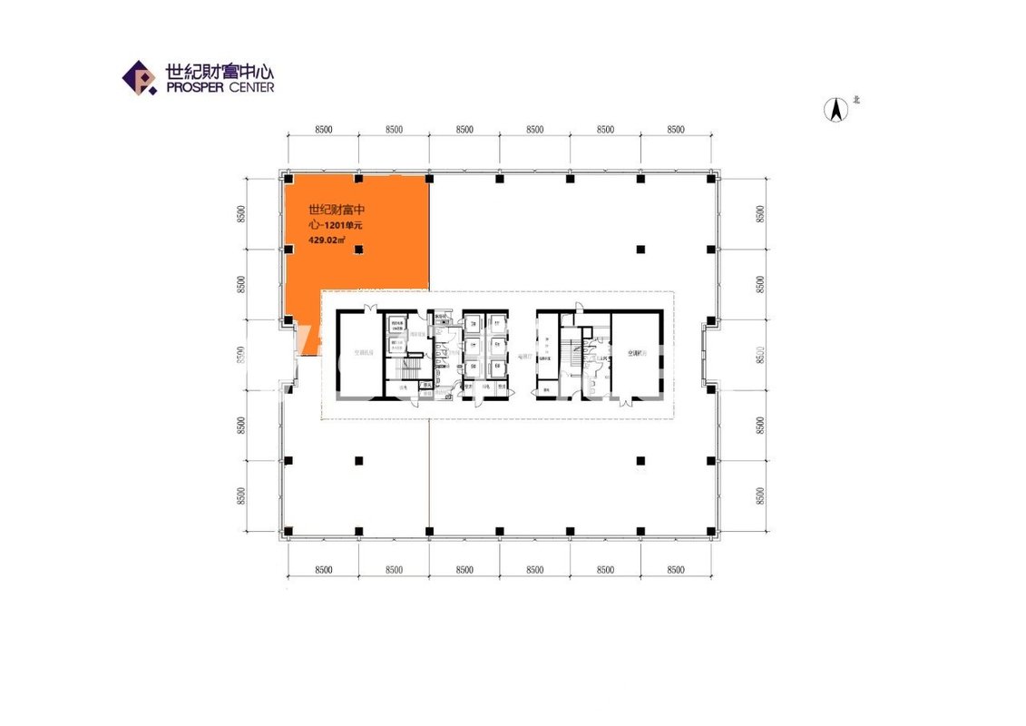 光华路429平现房 3地铁 50人办公 - 首图