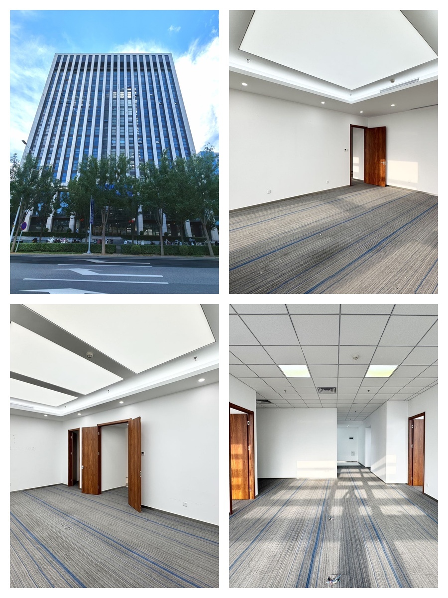 通州北关5个隔断正对电梯办公空间