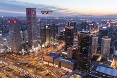 北京CBD世界财富大厦1062㎡ 视野好带家具 - 缩略图 2