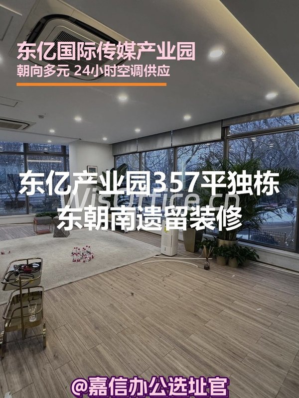 东亿产业园357平独栋东朝南遗留装修 - 首图