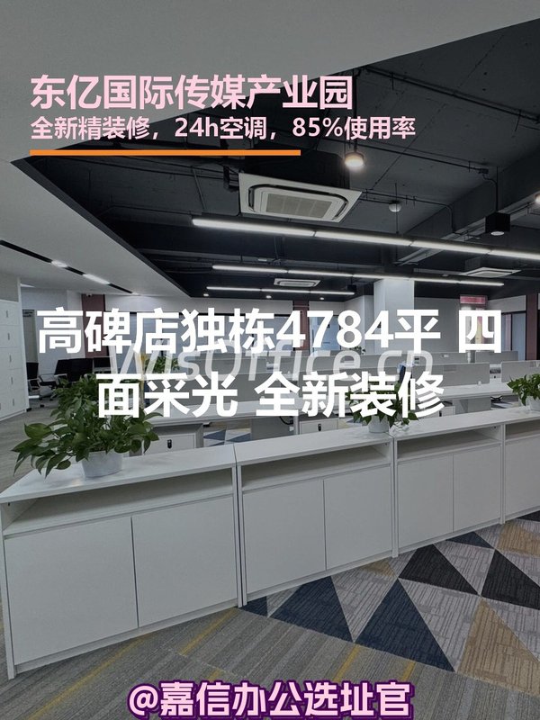 高碑店独栋4784平米 四面采光 遗留装修 - 首图