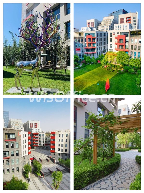 传媒走廊235平精装办公，公园独栋 - 首图