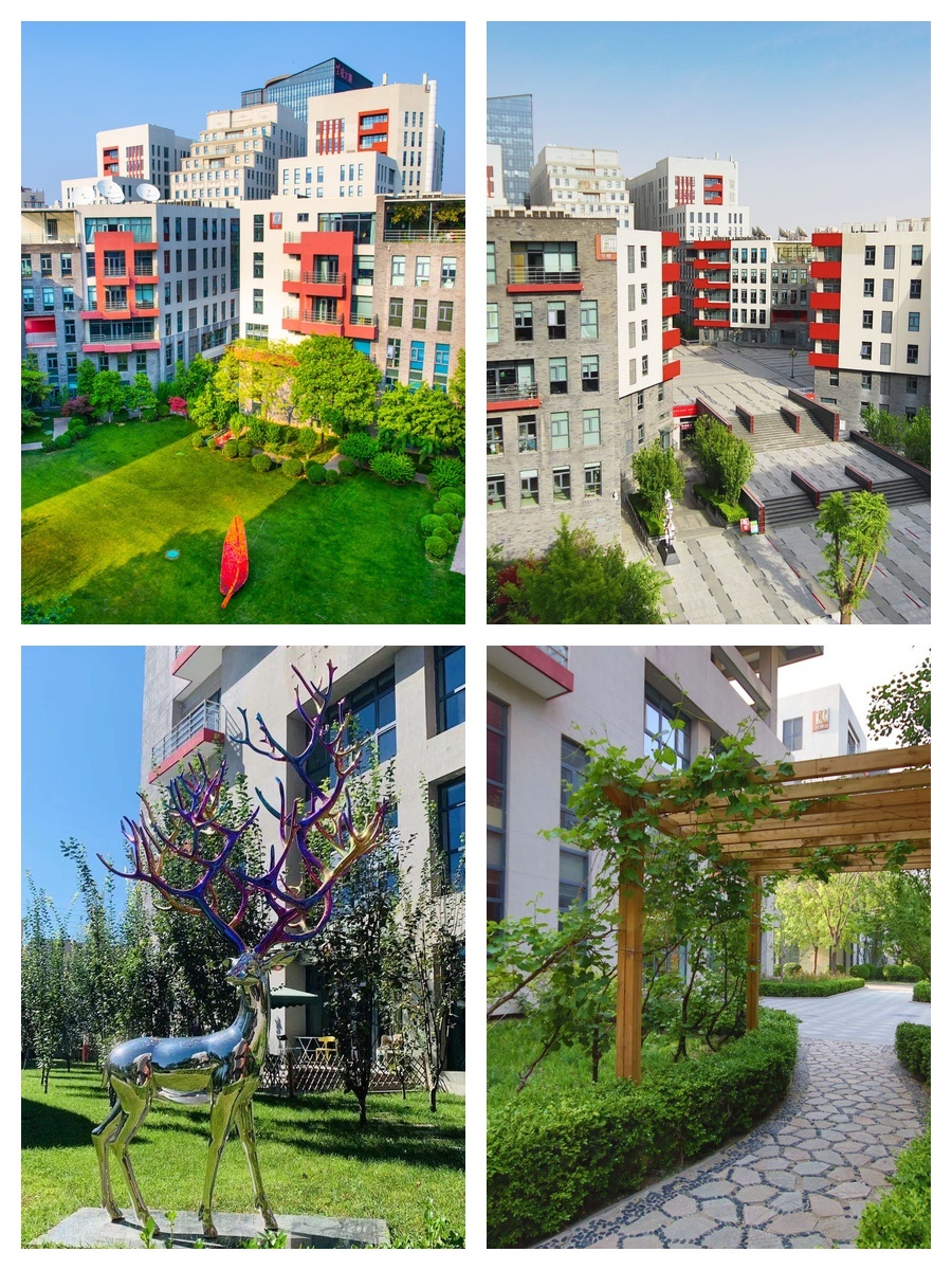 传媒走廊235平花园办公