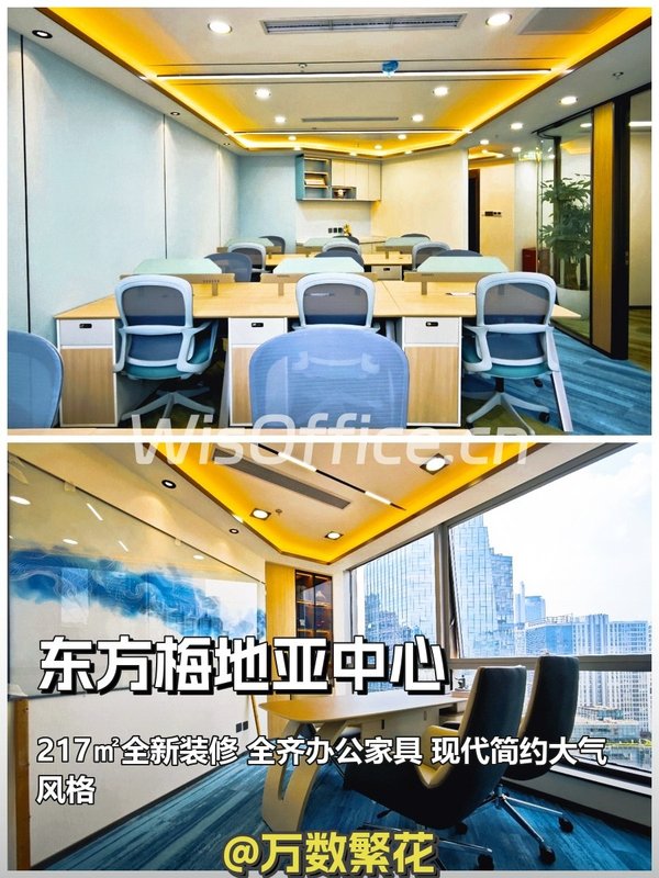 CBD现房 东方梅地亚 217㎡全新装修 全齐家具 - 首图