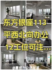东方银座113平西北向办公 12工位可注册 - 缩略图 1