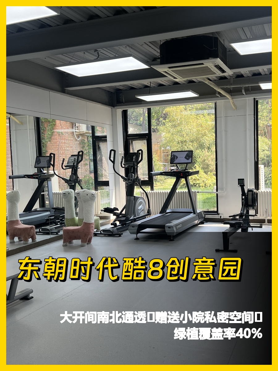 东朝时代创意园 300平南北通透带小院