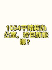 1054平精装办公室，拎包就能搬？ - 缩略图 1