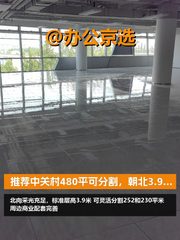 推荐中关村480平可分割，朝北3.9米层高 - 缩略图 1