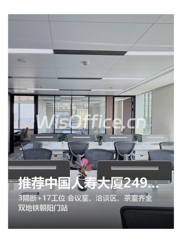 推荐中国人寿大厦249平东南朝向 - 首图