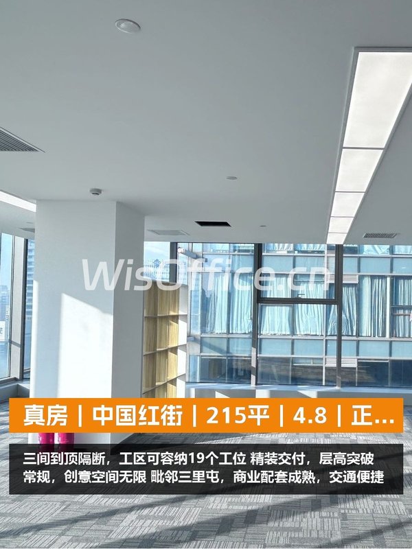 真房｜中国红街｜215平｜4.8｜正对走廊 - 首图