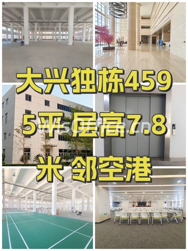 大兴独栋4595平 层高7.8米 邻空港 - 首图