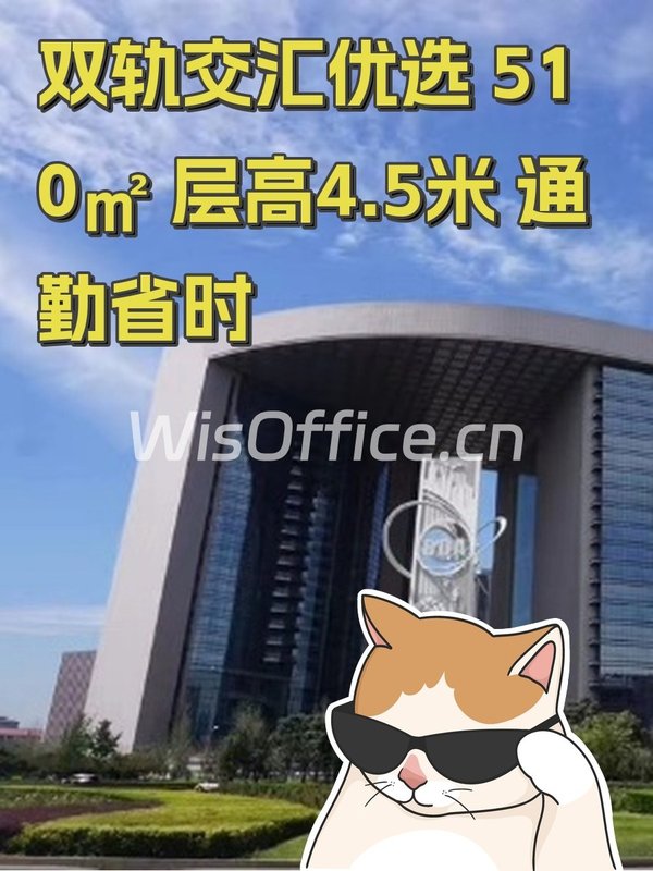 双轨交汇优选 510㎡ 层高4.5米 通勤省时 - 首图