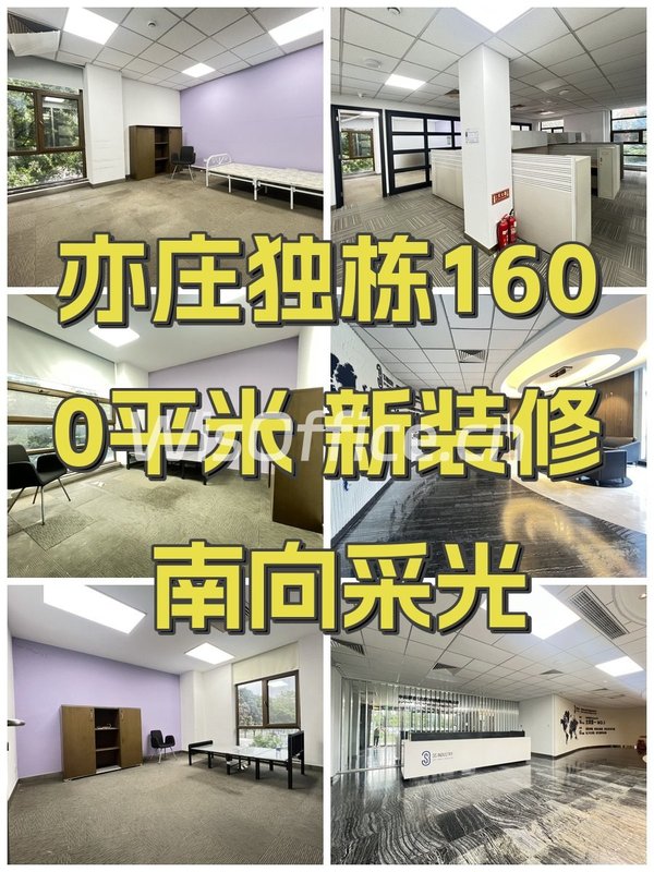 亦庄独栋1600平米 新装修 南向采光 - 首图