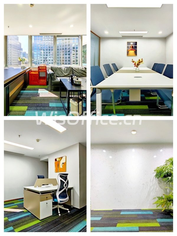 朝阳门现代办公室，247㎡精装即用 - 首图