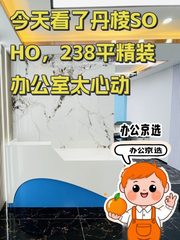 今天看了丹棱SOHO，238平精装办公室太心动 - 缩略图 1