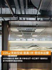 226㎡无柱空间 层高3米 低成本运营 - 缩略图 1
