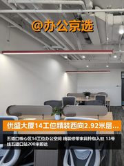 优盛大厦14工位精装西向2.92米层高 - 缩略图 1