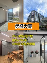 优盛大厦12工位西向精装带家具 - 缩略图 1