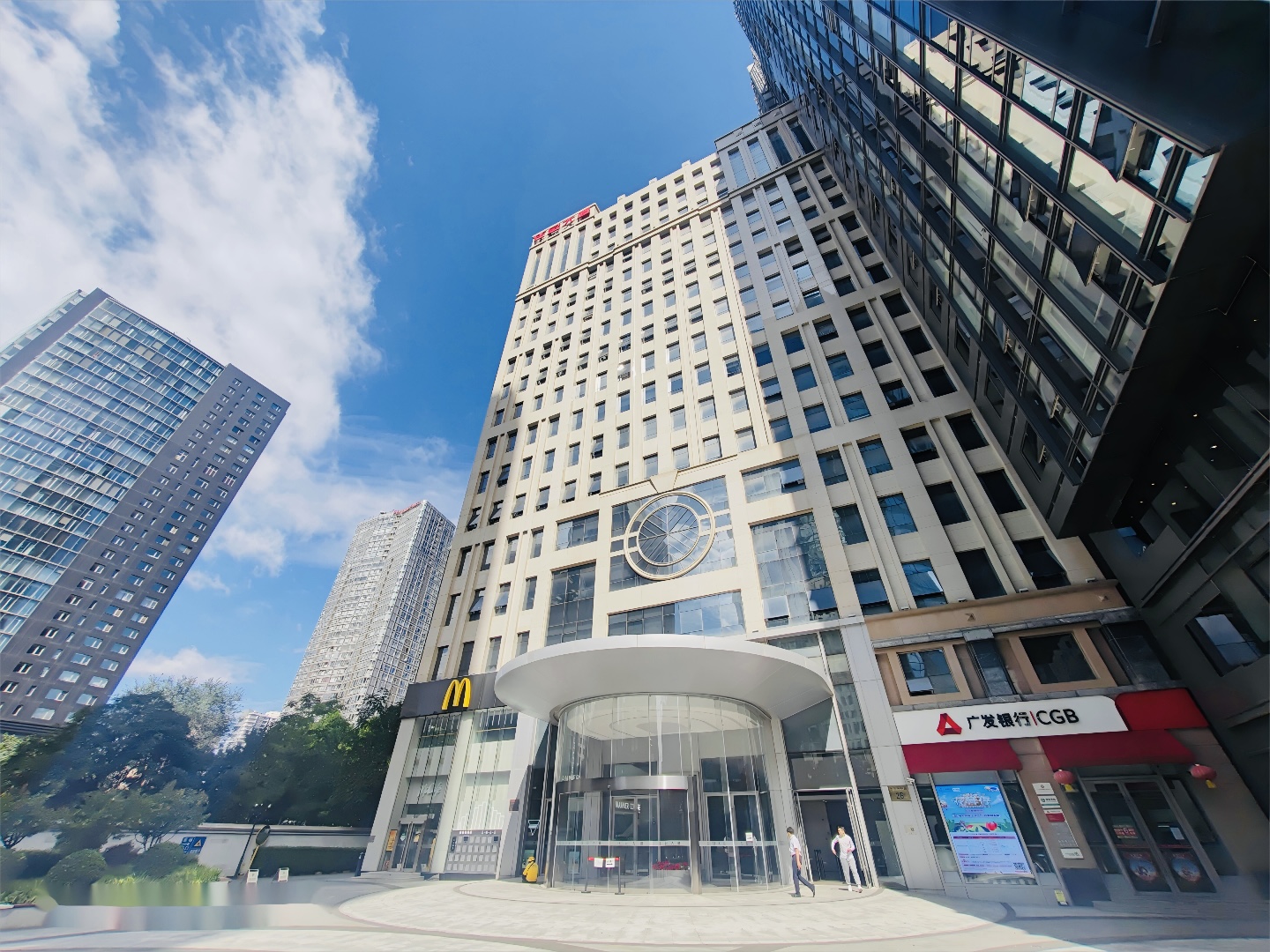 住总大厦346平双地铁带会议