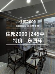 真房｜住邦2000 |245平｜2.65元｜东四环精装办公 - 缩略图 1