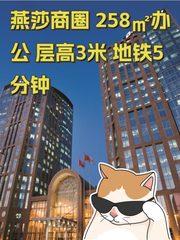 燕莎商圈 258㎡办公 层高3米 地铁5分钟 - 缩略图 1