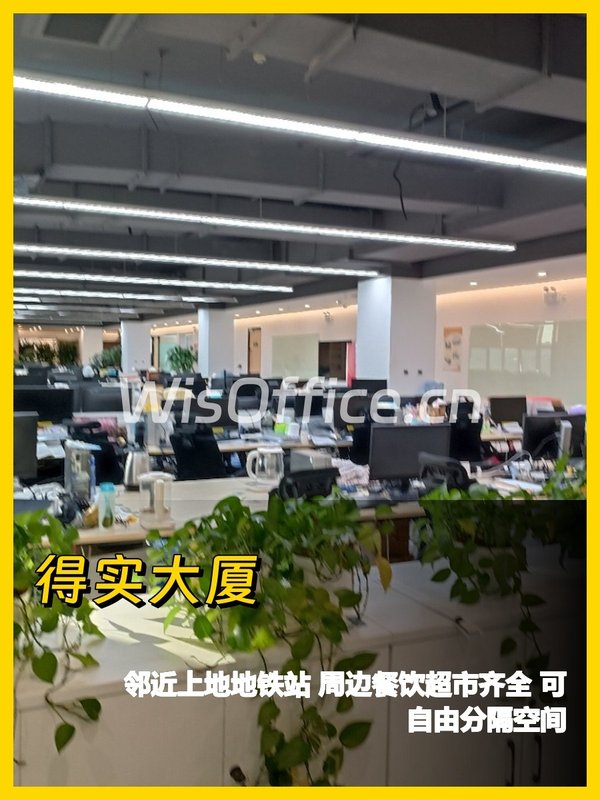 上地办公室，采光真绝 - 首图