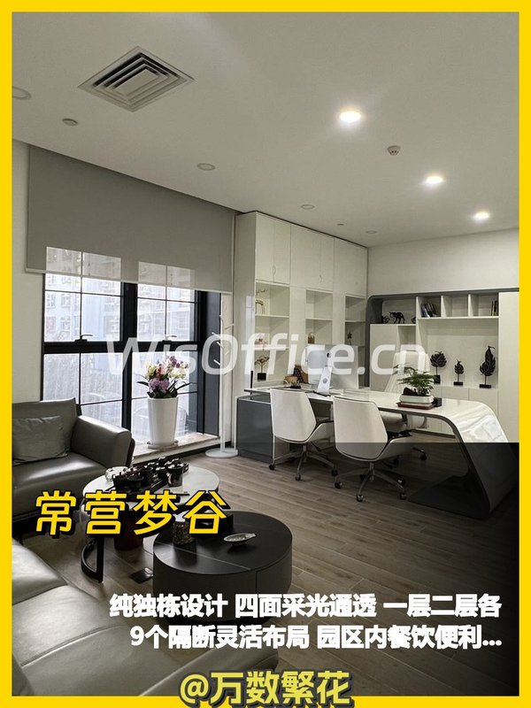 常营梦谷1250平米独栋办公 四面采光 地铁直达 餐饮配套 - 首图