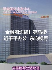 金融圈炸锅！亮马桥千平整层东向视野 - 缩略图 1