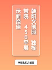 朝阳文创园 独栋带院 450平展示面绝佳 - 缩略图 1