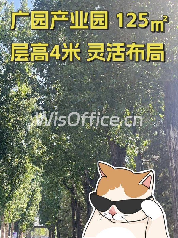 广园产业园 125㎡ 层高4米 灵活布局 - 首图