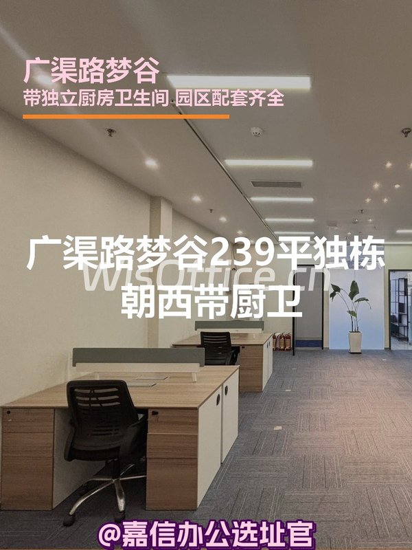 广渠路梦谷239平独栋 朝西带厨卫 - 首图