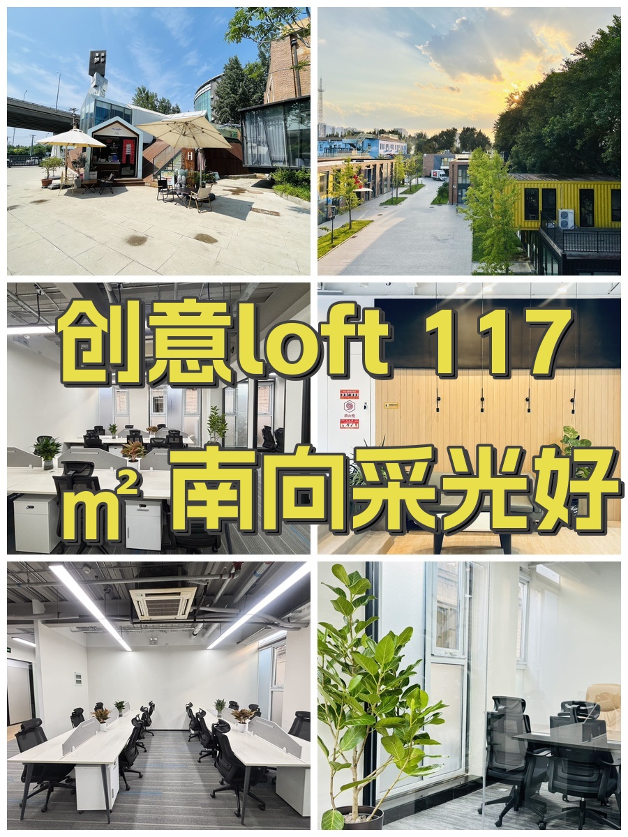 创意loft 117㎡ 南向采光好