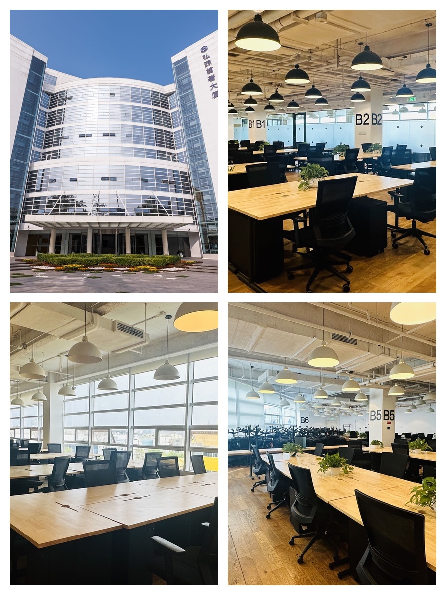 上地这个科技楼租金低至一份快餐价