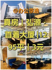 真房｜弘源·首著大厦 |1295平｜3元 - 缩略图 1