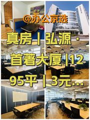 真房｜弘源·首著大厦 |1295平｜3元｜潜力之地 - 缩略图 1