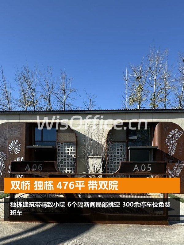 双桥独栋476平带双院 - 首图