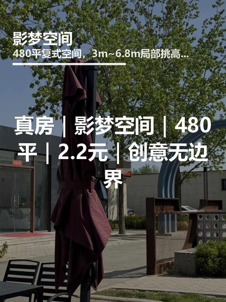 真房｜影梦空间｜480平｜2.2元｜创意无边界