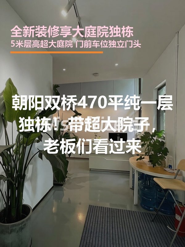 双桥独栋470平 新装修 大庭院 - 首图