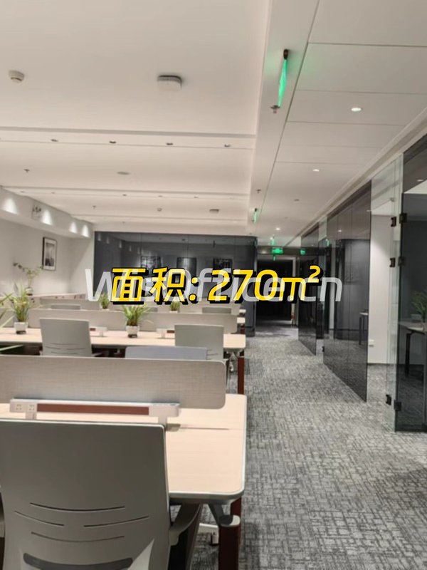 冠城大厦270平地铁上盖办公 - 首图