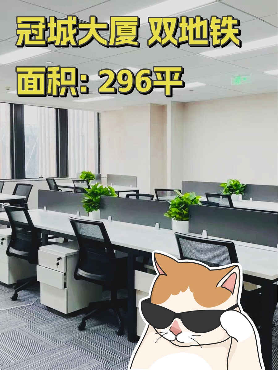 冠城大厦 双地铁 知名企业入驻