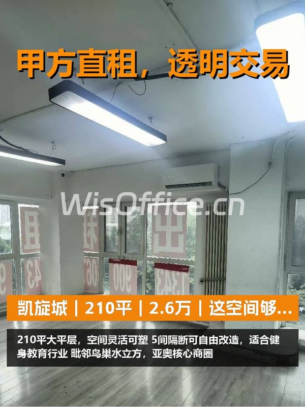 真房｜凯旋城｜210平｜2.6万｜这空间够折腾 - 首图