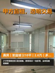 真房｜凯旋城 |210平｜2.6万｜多用途空间 - 缩略图 1