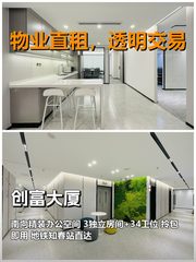 真房｜创富大厦｜273平｜5.8元｜南向精装 - 缩略图 1