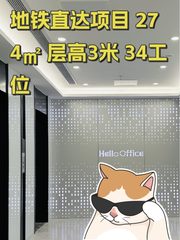 地铁直达项目 274㎡ 层高3米 34工位 - 缩略图 1