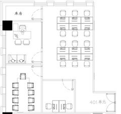 真房｜创富大厦｜200平｜5元｜西南向三房 - 缩略图 9