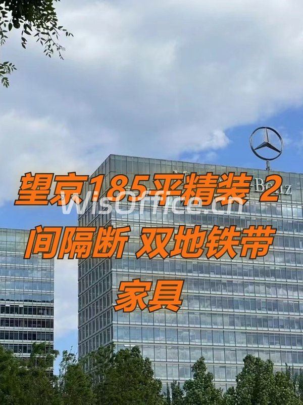 望京185平精装 2间隔断 双地铁带家具 - 首图