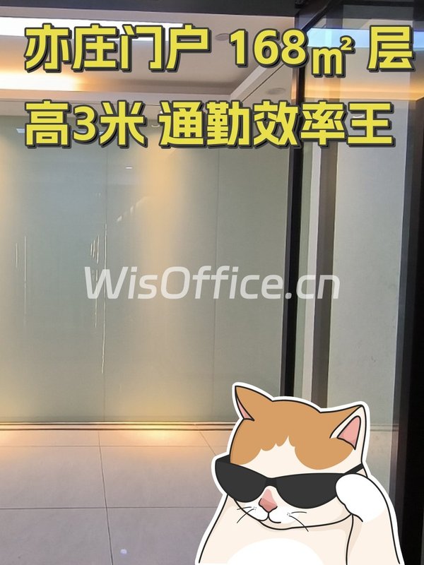 亦庄门户 168㎡ 层高3米 通勤效率王 - 首图
