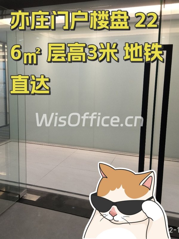 亦庄门户楼盘 226㎡ 层高3米 地铁直达 - 首图